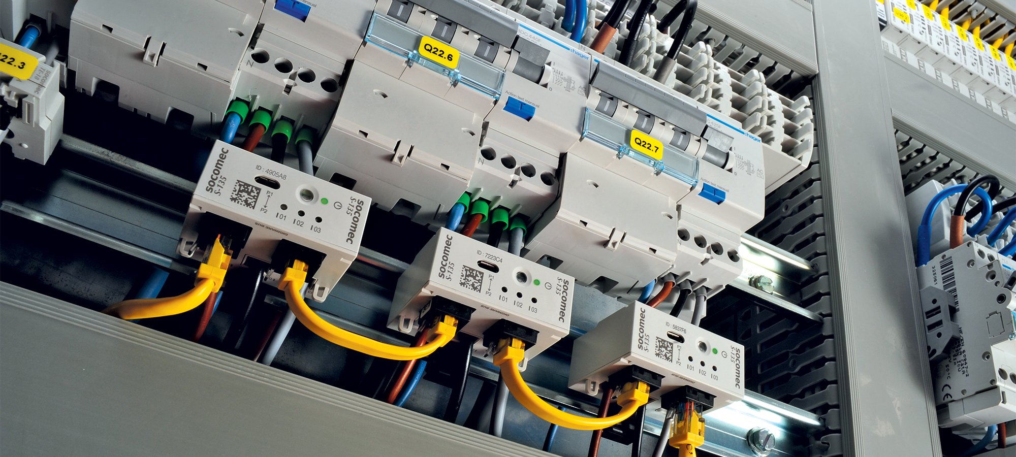 Installation comportant plusieurs Diris Digiware S