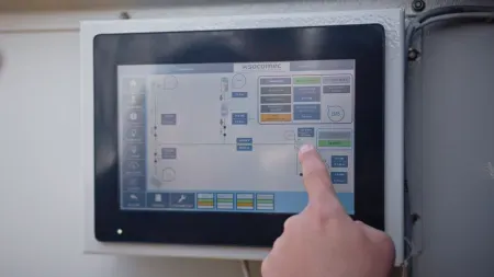 Energy management system EMS control interface