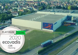 Socomec obtient la médaille Platinum de certification EcoVadis pour sa politique RSE