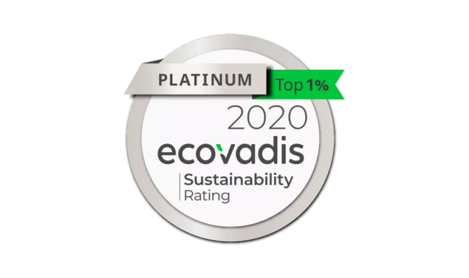 Note ecovadis 2020 Socomec