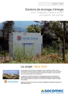 Solutions de stockage d’énergie pour l’intégration massive d’ENR